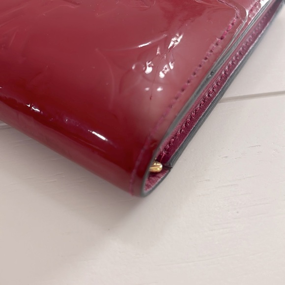 Louis Vuitton Monogram Vernis Porte Feuille Sarah Long Bifold Snap Wallet - Picture 8 of 17